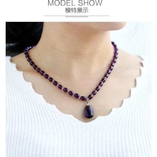 Womens Crystal Necklace Spring Summer Fashion Necklace Womens Crystal Necklace Beautiful High