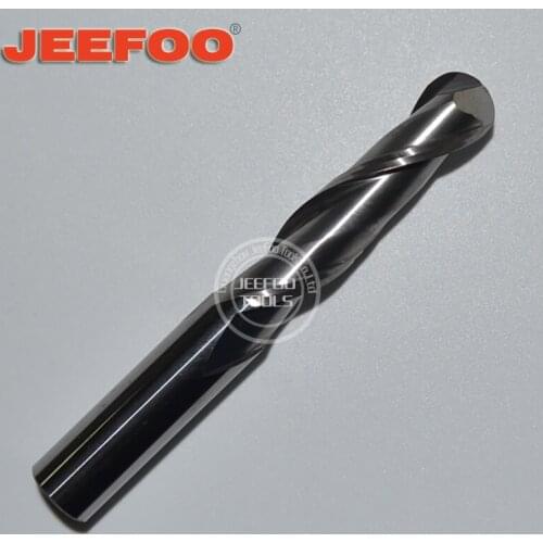 10*40mm Two Flute Ball Nose Tools/ CNC End Mill Ball Nose Acrylic Engraving Milling Cutter