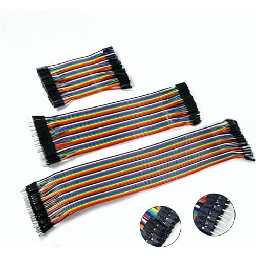 20-40pcs Dupont Wire Male to Male + Female to Female and Male to Female Cable DIY Electronic Wire breadboard Jumper Wire 20CM