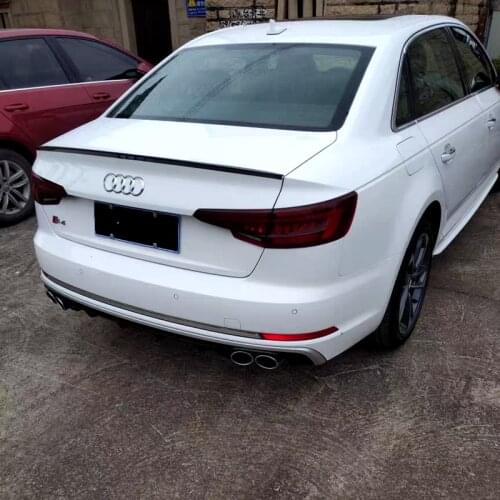 2021 Suitable For Special Non Punching Baking Paint Pressing the Trunk of 17-19 Audi A4l Modified S4 Tail Sports A4