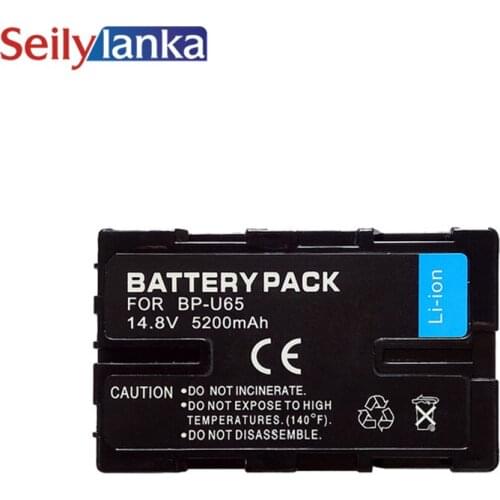 5200mAh for sony BP-U65 BPU65 Digital camera battery Camcorder BP-U30 BP-U60 BP-U65 BP-U90 BP-U95