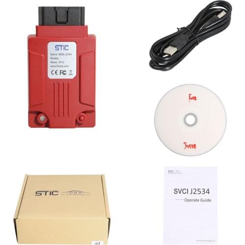 V121 SVCI J2534 Diagnostic Tool STIC for Ford & Mazda Support Online Module Programming Diagnosis Scanner