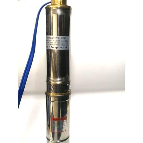 Stainless steel borehole pumps deep well submersible pump 3SDm1.8/7