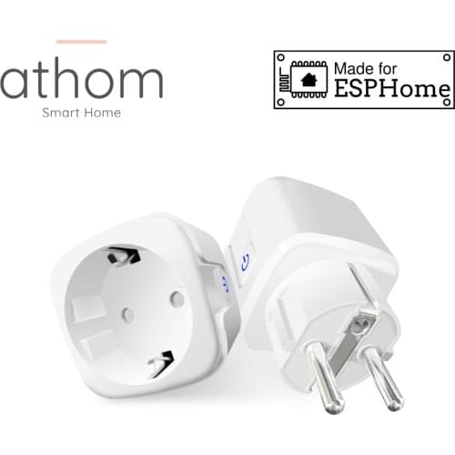 ATHOM preflashed ESPhome Smart Plug Works With Home Assitant 16A