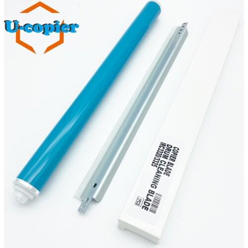 IRC3320 Long Life New OPC Drum + Cleaning Drum Blade NPG-67 For Canon IRC 3020 3320 3325 3330 3520 3525 3530 G67 Cylinder