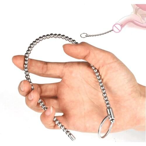Stainless Steel Male Urethral Catheters Sounds Penis Plug Dilators Masturbator Sex Toys for Men Chastity Device Adult Products