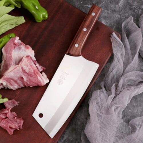 DENGJIA 4Cr13 Chef Knife 7 inch Chinese Easy and Convenient To Cut vegetable Light Slicing Kitchen Essential Cooking Knife