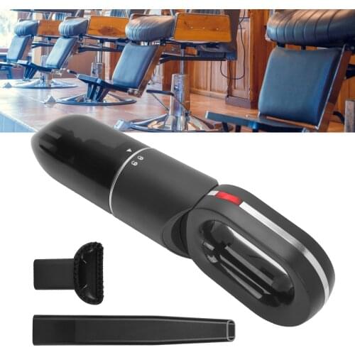 Professional Broken Hair Vacuum Cleaner Handheld Wireless Multi-Functional Hair Cleaner Salon Hair Suction Tool Barber Accessory