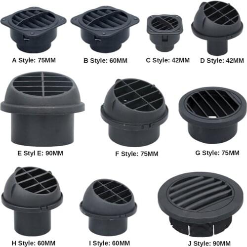 Air Outlet Buckle, Rotatable Round Square Mushroom-shaped Air Duct for Webasto Eberspaecher Diesel Parking Heater Accessories