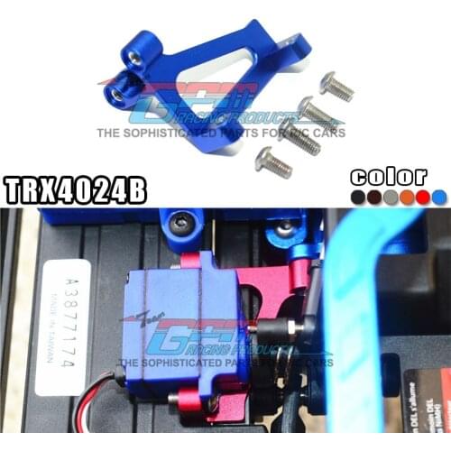 RC Car Parts 1/10 TRX-4 TRX4 Crawler Original Accessories Servo Fixed Mount Medium Gearbox Differential Lock TRX4034M