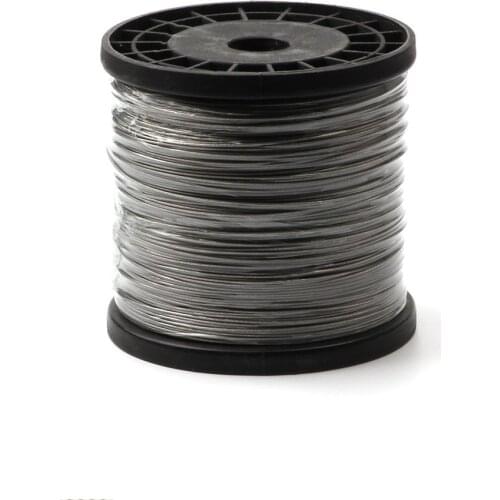 Rompin 500m 1.0mm 1*7 strands fishing wire line Cover with plastic Waterproof Coated Braided Stainless Wire Leader sea fishing
