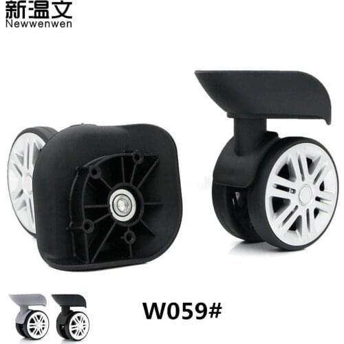 Replacement Luggage Wheels,Repair suitcase wheels Trolley accessories,Replacement spinner trolley wheels for luggage W059