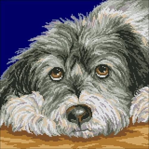 Sullen dog patterns Counted Cross Stitch 11CT 14CT DIY Chinese Cross Stitch Kits Embroidery Needlework Sets