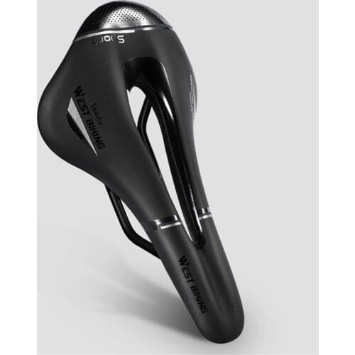 WEST BIKING Bicycle Saddle Men And Women Thick And Comfortable Racing Seat Road Bike Front Cushion Soft Saddle Accessories