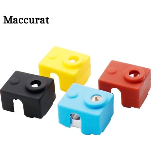 2/5/10pcs New Protective Silicone Sock Cover Case For E3D V6 Heated Block Warm Keeping Cover Reprap 3D Printer Parts