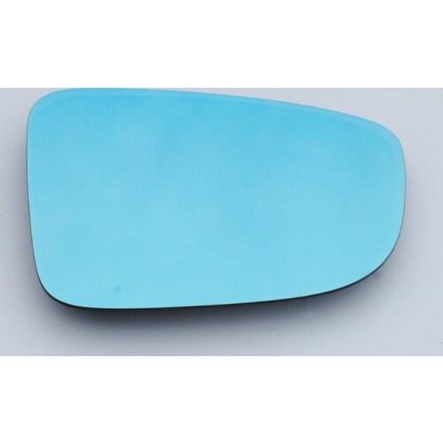 Brand New Power Heated Blue Wide Angle Sight Side Rear View Mirror Glasses For Mazda 3 Axela