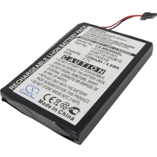 2021 Battery For Magellan 37-00030-001 Maestro 3100,RoadMate 2000,RoadMate 2200T,RoadMate 2250T 1250mAh / 4.63Wh