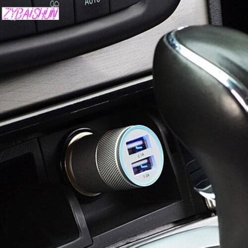 Dual USB Car Outlet Charger s for Hyundai ix35 iX45 iX25 i20 i30 Sonata,Verna,Solaris,Elantra,Accent,Veracruz,Mistra,Tucson