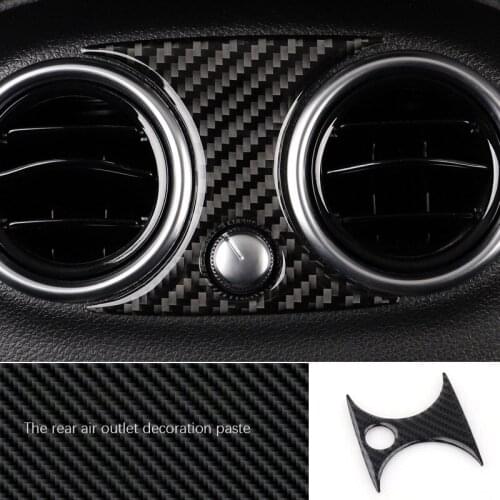 Car Armrest Rear Exhaust Vent Cover Vents Air Conditioning Vent Cover for Mercedes-Benz GLC C-Class W205 W253 GLC260