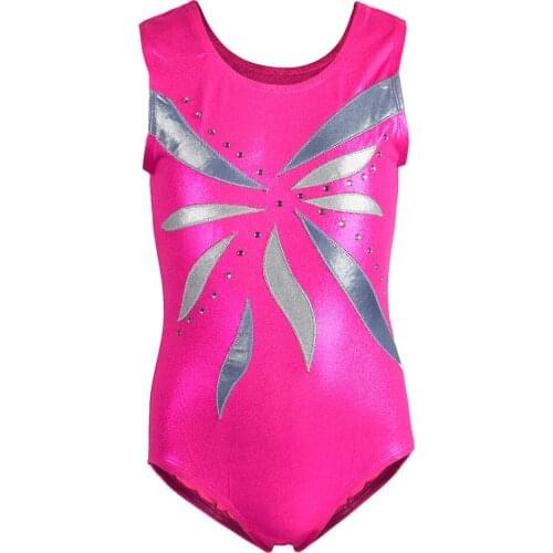 One-piece Girls Ballet Dancing Athletic Leotard Gymnastics Costumes Bodysuit