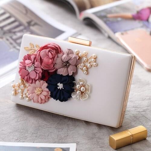 Shoulder Bag Designer Crossbody Bag Women Bag Handbag Flower Purse Chain All-match Fashion Cute 2021 New Trend Polyester Banquet