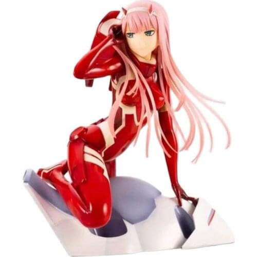 1/10 Ratio Anime Figure DARLING In The FRANXX Zero Two 2 Code: 002 PVC Action Figure Model Toy Collection Christmas Gifts