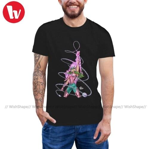 Knights Of The Zodiac T Shirt Andromedas Chain T-Shirt Fashion Awesome Tee Shirt Graphic Cotton Tshirt