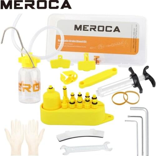 MEROCA Bicycle Disc Brake Oiling Tool Funnel Mountain Road General Bicycle Hydraulic Mineral Oil Refueling Tool Set