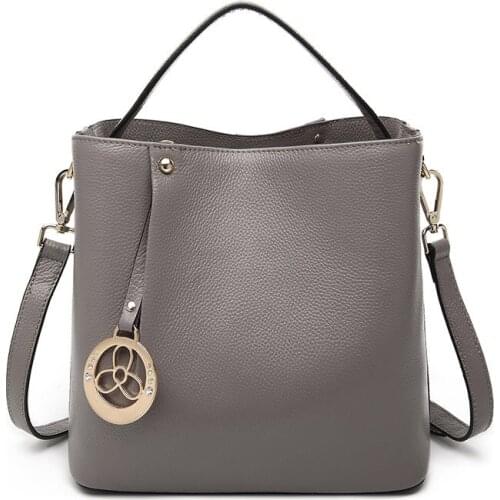Famous Brands Womens Genuine Leather Handbags Luxury Handbags Women Bags Designer High Quality Ladies Hand Bags 2019