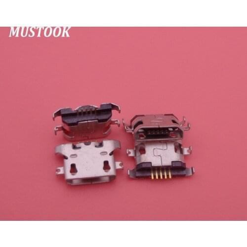 200pc micro mini usb Charging port jack socket Connector repair parts for Lenovo A319 A536 A6000 A6000T A6010 Vibe A859 K3 K30-T