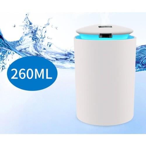 Mini Home Ultrasonic Air Humidifier Romantic Soft Light Usb Essential Oil Diffuser Car Purifier Aroma Anion Mist Maker