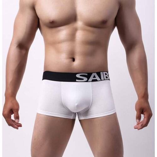 Mens Underwear Summer Breathable Cotton Mens Boxer Shorts Youth Trend Students Personalized Pants