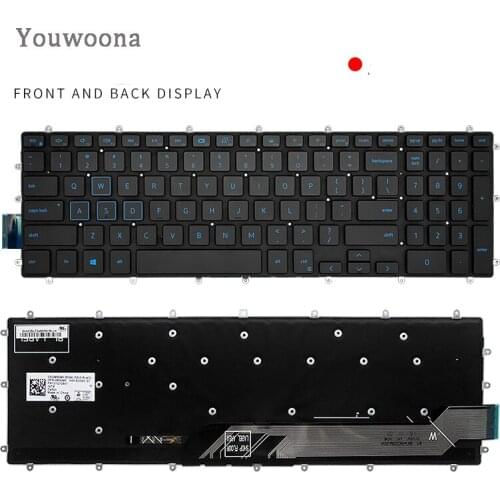 New Original Laptop Keyboard For Dell 15 7000 7566 7567 5567 5565 7577 P72F 7568 5665
