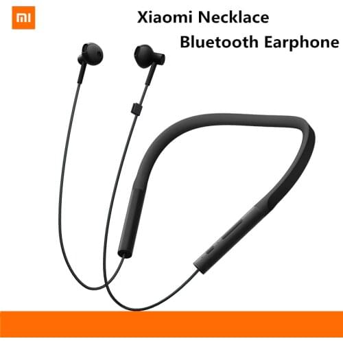 Original Xiaomi Necklace Bluetooth Sport Earphone Wireless Earbuds with Mic and In-line Control Young Version In-Ear Neckband