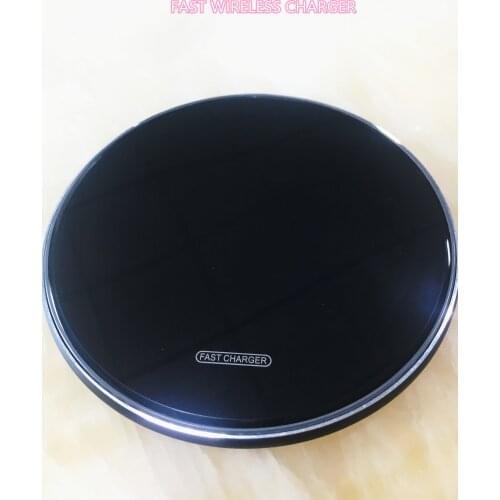 Drop Shipping Fast Wireless Charger For Iphone 12 Circular Chargers Qi Standard 10W Desktop Charging Station Varied Models