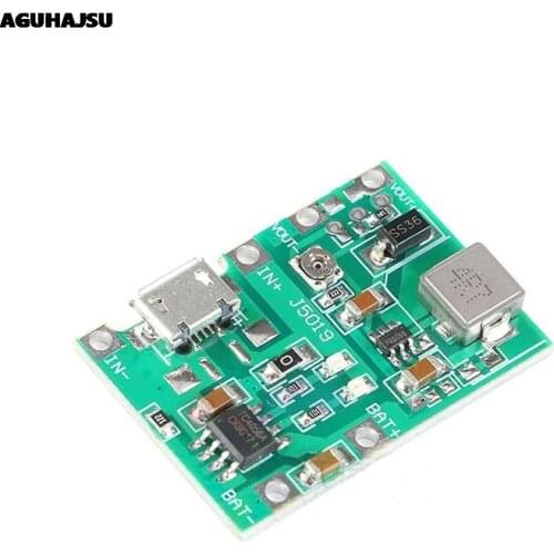 3.7V 9V 5V 2A Adjustable Step Up 18650 Lithium Battery Charging Discharge Integrated Module