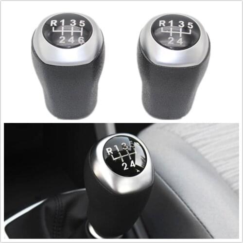 5 6 Speed Manual Stick Gear Head Shift Knob Lever Shifter For Hyundai Elantra GT Accent Solaris Avante MD I30 MT