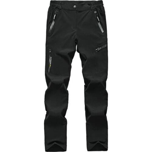 Outdoor Quick-dry Thin Pants for Men Women Breathable Hiking Fishing Summer Fall Long Trousers Water-resistant Cargo Pantolones