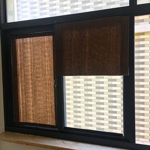 Glass Window Velcro Shading Net Balcony Glass Door Insulation Net Rooftop Sun Room Sun Shade Net