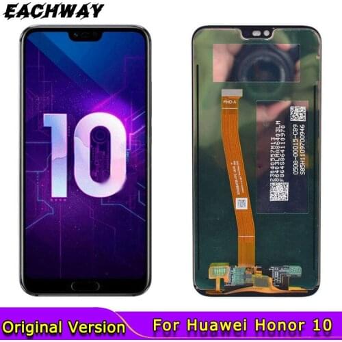 For 5.84" Huawei Honor 10 LCD Display+Touch Screen Digitizer Assembly Replacement Parts For 2280*1080 Huawei Honor 10 LCD