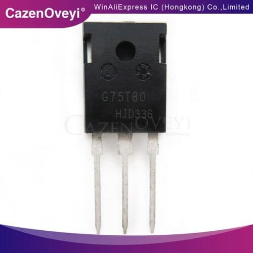 10pcs/lot IGW75N60T G75T60 75N60 TO247-3 In Stock