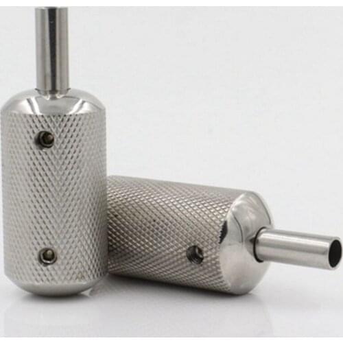 25mm 304L Stainless Steel Anti-slip Tattoo Machine Grip Tube Back Stem Supply -- TSBS009