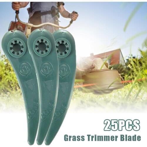 NEW 25PCS Plastic Grass Trimmer Replacement Blades For Bosch ART 26-18Li ART 23-18 Li Grass Trimmers