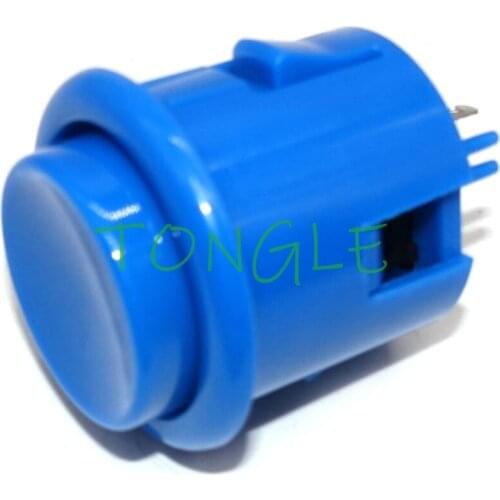 50 Pcs Special Custom Long Section Arcade 30mm Round Push Button Copy SANWA OBSF-30 JAMAE MAME DIY Parts