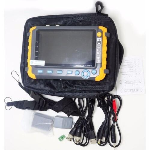 5 inch CCTV TESTER TFT LCD HD 5MP TVI AHD CVI CVBS Analog camera