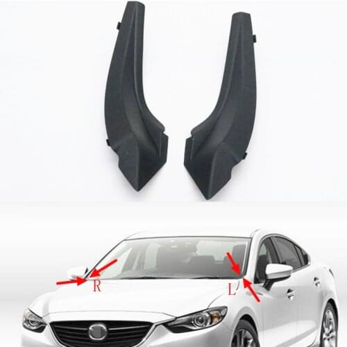 Car Front Windshield Wiper Side Cowl Trim Cover For Mazda 6 ATENZA GJ 2013-2016