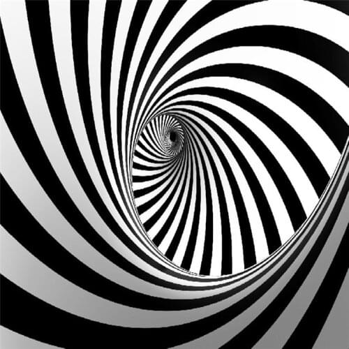 Beibehang dimensional black and white swirls personalized minimalist style bar shop wall painting papel de parede 3D wallpaper