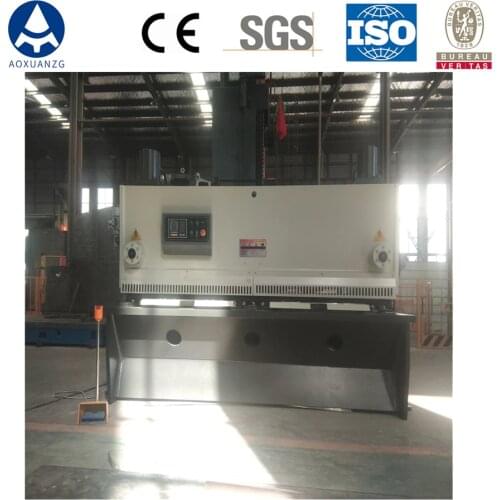 Hydraulic Shearing Cutting Machinery Steel Plate Shear Machine E21S System