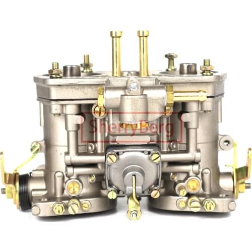 SherryBerg 44MM 44 IDF alchool carb carburettor 44IDF Carburetor Chrome alcohol For Bug/Beetle/VW/Fiat/Porsche solex weber fajs