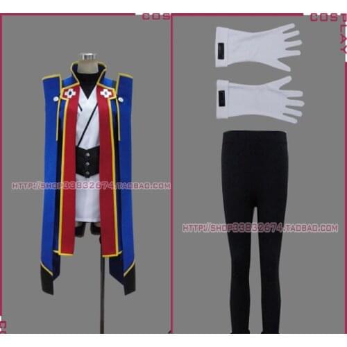 Anime Cosplay Costume BLAZBLUE Jin Kisaragi cosplay costume Christmas Party Uniform